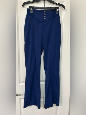 Scrubs and beyond high waisted navy pants